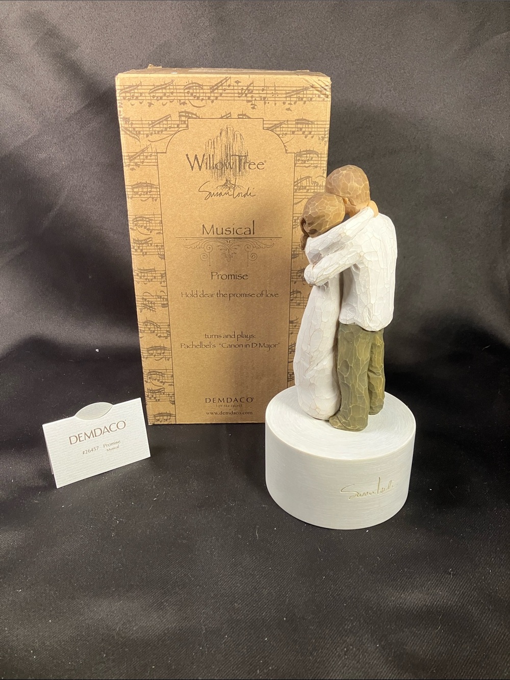 Willow Tree "Promise" Musical #26457, Pachelbel's ”Canon in D Major”